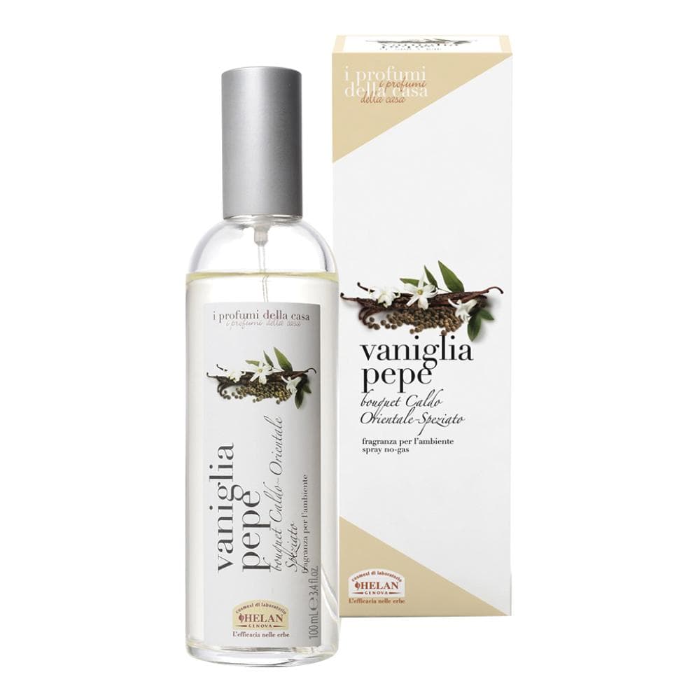 Helan Spray Aromatico per la Casa Vaniglia e Pepe 100 ML