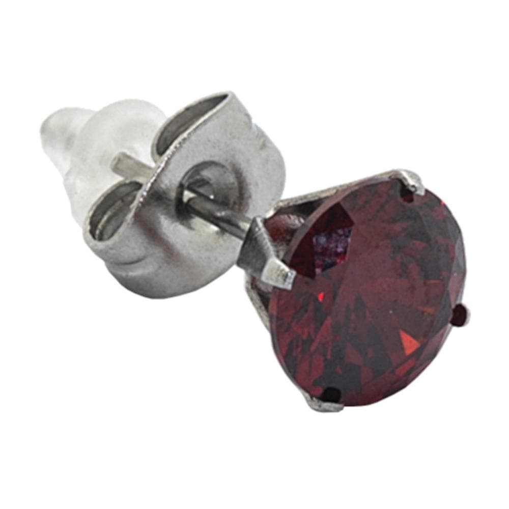 Orecchini Zirconi Tondo RO 7