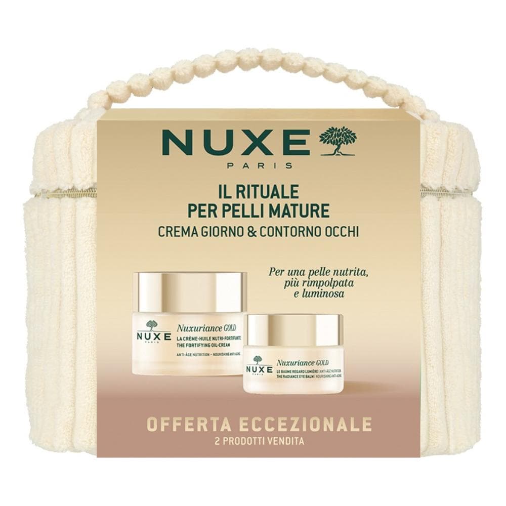 Nuxe nuxuriance gold vanity set
