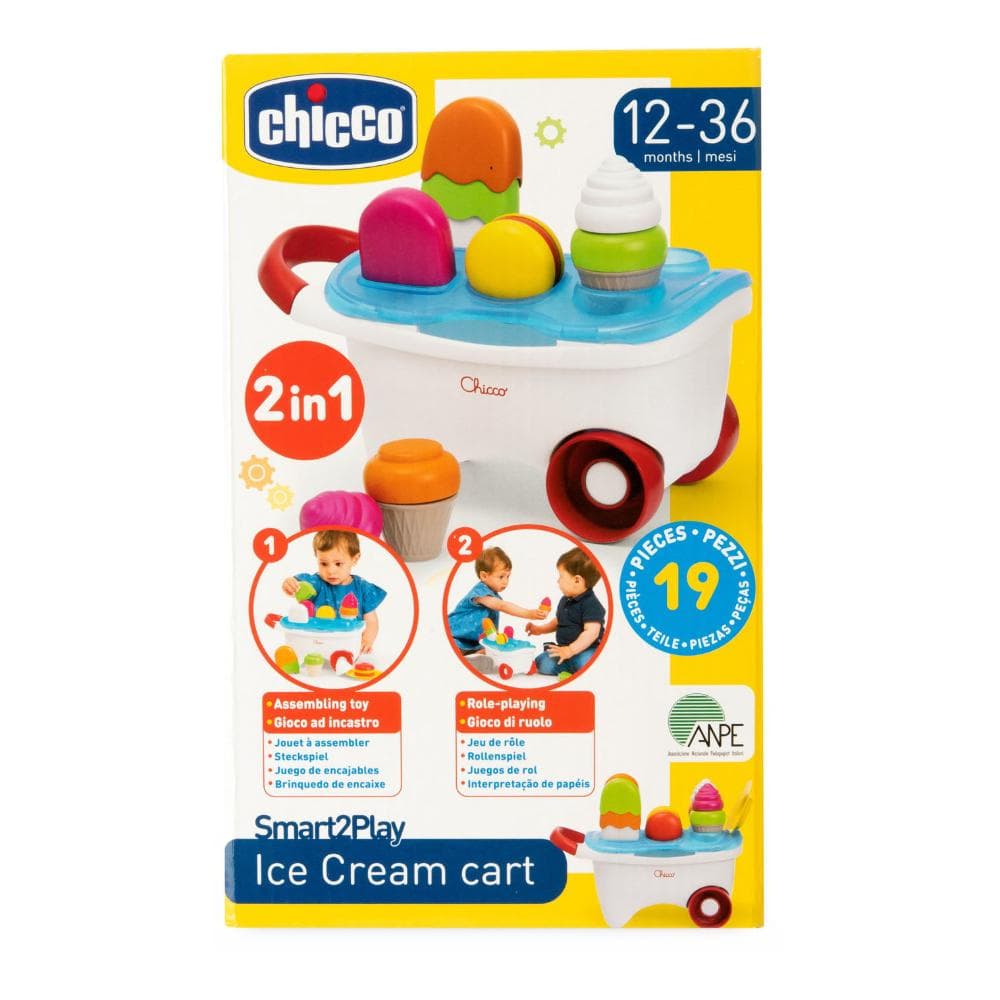 Chicco Gioco Smart2 Play Carretto Dei Gelati