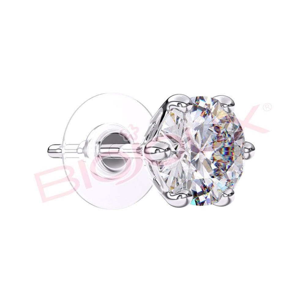 Bjt394 Orecchino Queen Charlotte 5 Mm Stainless Steel