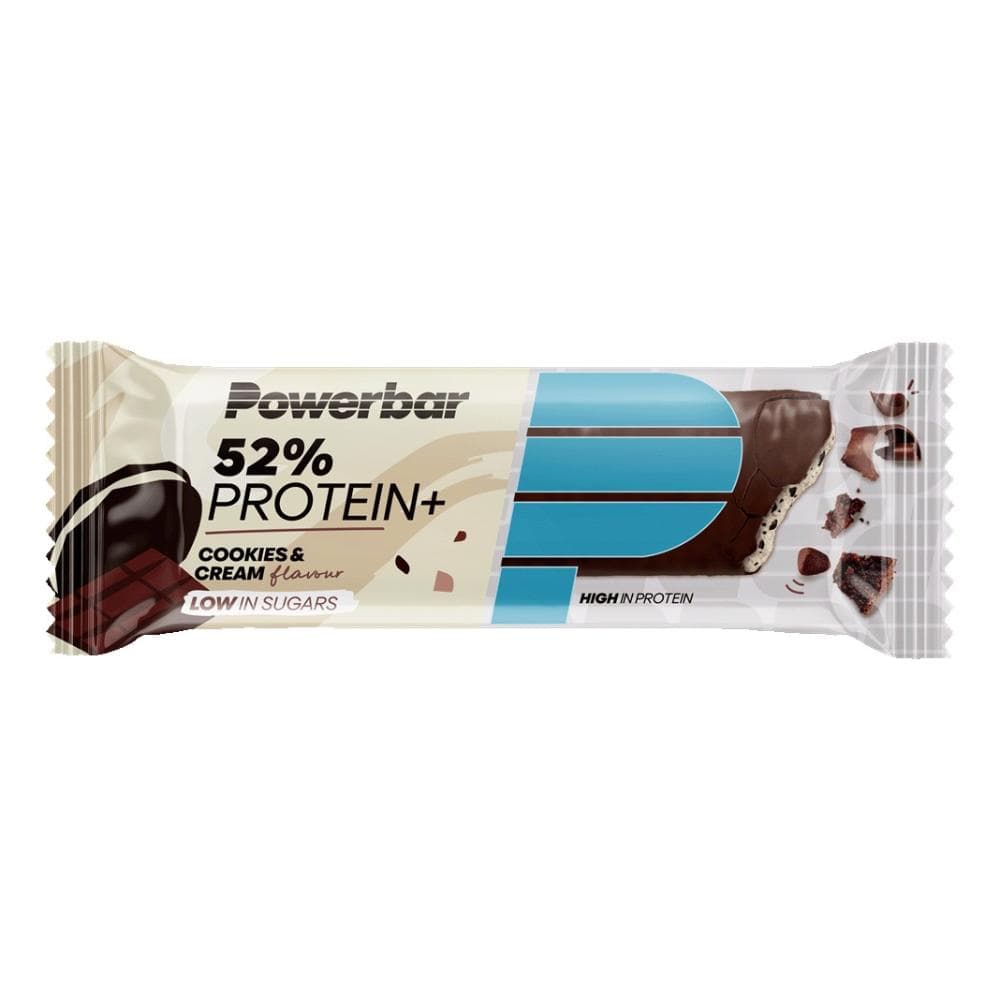 Powerbar 52% protein plus cookies & cream barretta 50 g