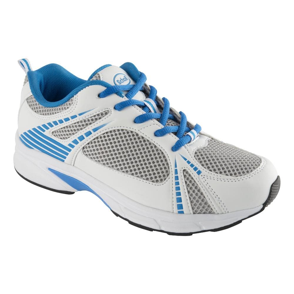 Lightwalker - calzatura sportiva traspirante per donna colore grigio/azzurro misura 39 - Scholl