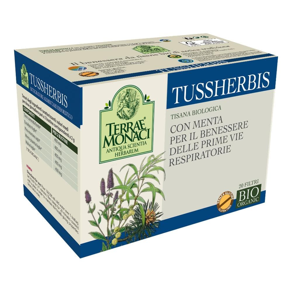 TERRAE MONACI TUSSHERBIS TISANA BIO 20 FILTRI DA 1 G
