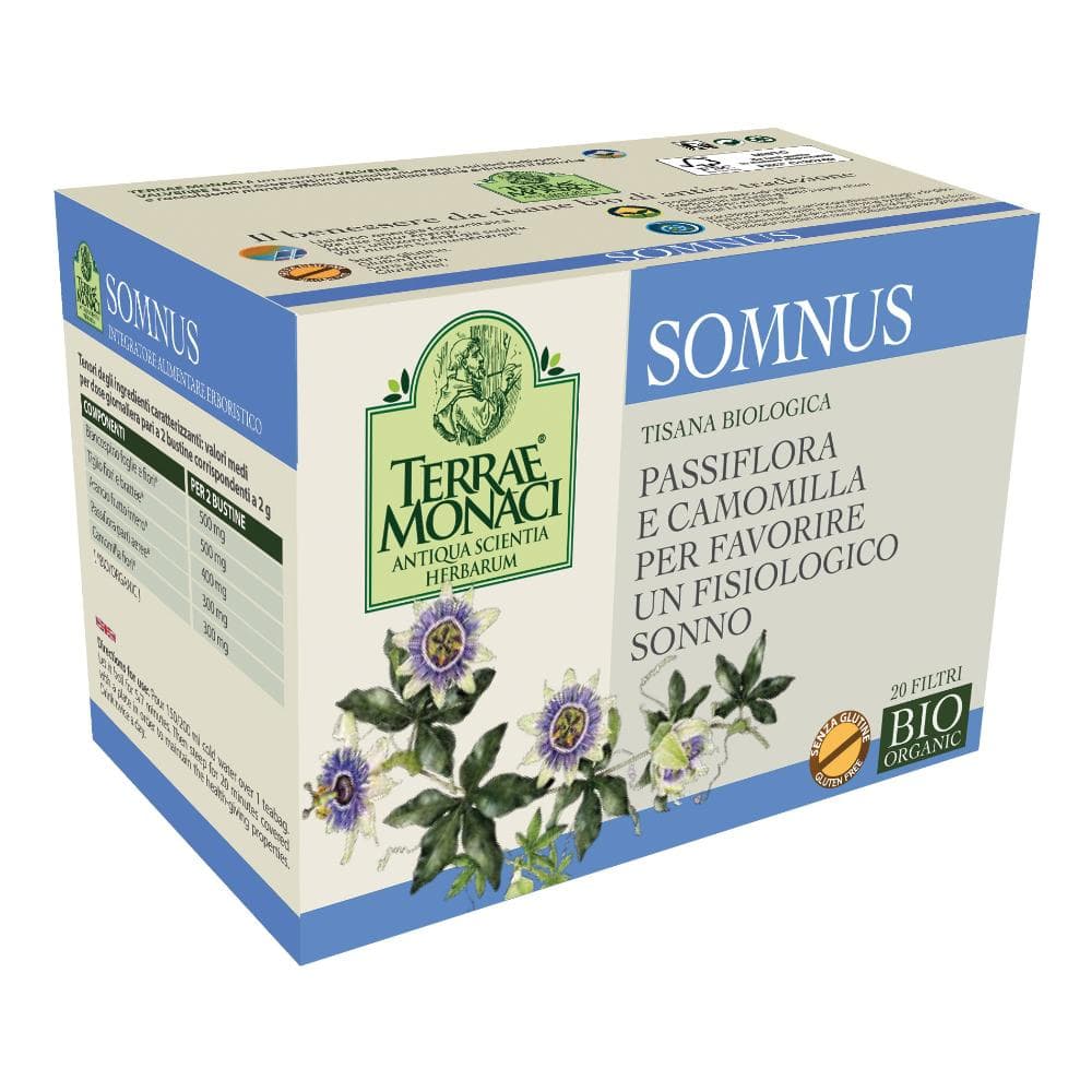 Terrae Monaci Sonno Tisana Bio 20 Filtri