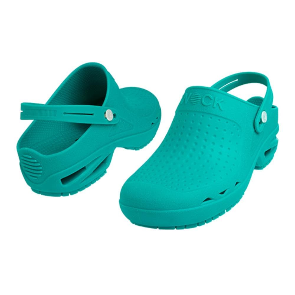 WOCK BLOC ZOCCOLI PROFESSIONALI CON CINTURINO VERDE 45