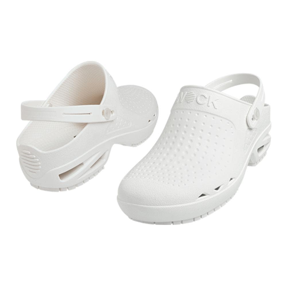 WOCK BLOC ZOCCOLI PROFESSIONALI CON CINTURINO BIANCO 38