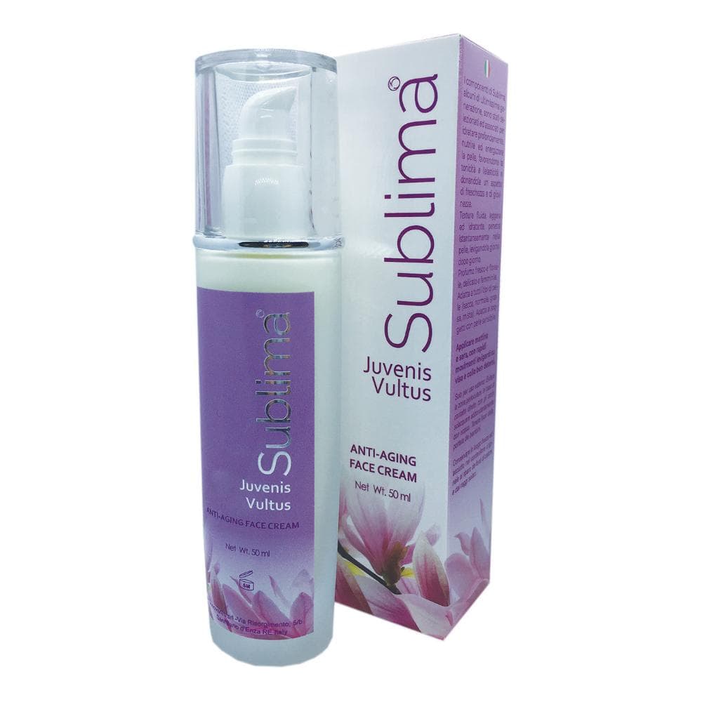 Sublima Juvenis Vultus Crema Anti Aging Viso Collo Flacone 50 Ml