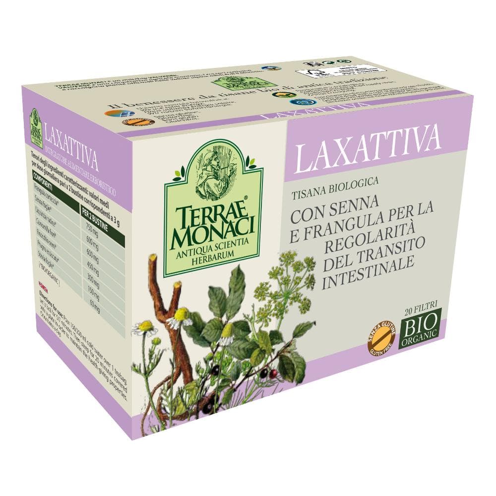 Terrae Monaci Laxativa Tisana 20 Filtri 1,5 G