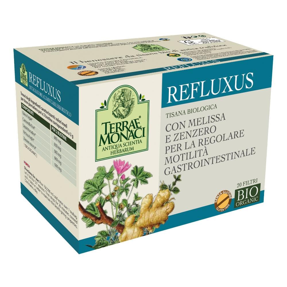 TERRAE MONACI REFLUXUS TISANA 20 FILTRI 1,5 G