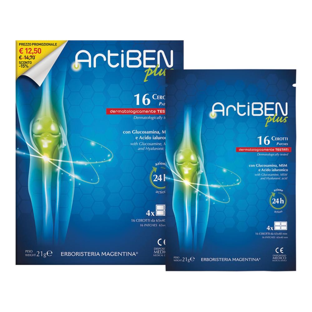 Artiben plus cerotto 16pz dm