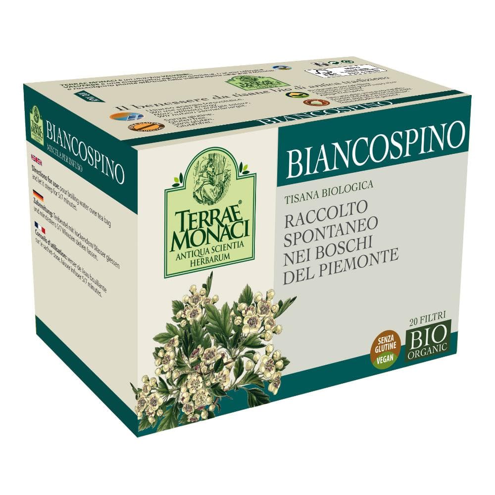Terrae Monaci Biancospino Tisana Bio 20 Filtri