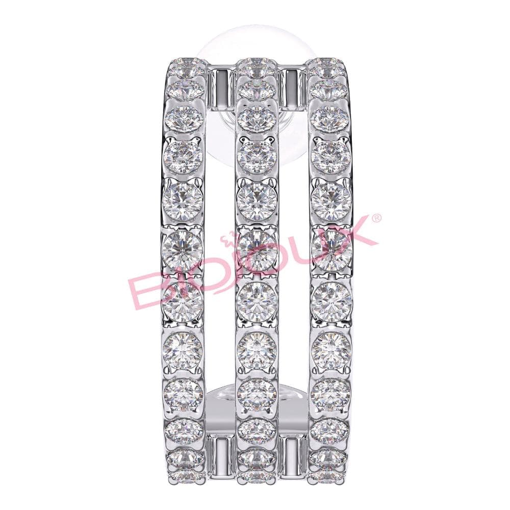 BJT202 ORECCHINI MIAMI HOOP STAINLESS STEEL