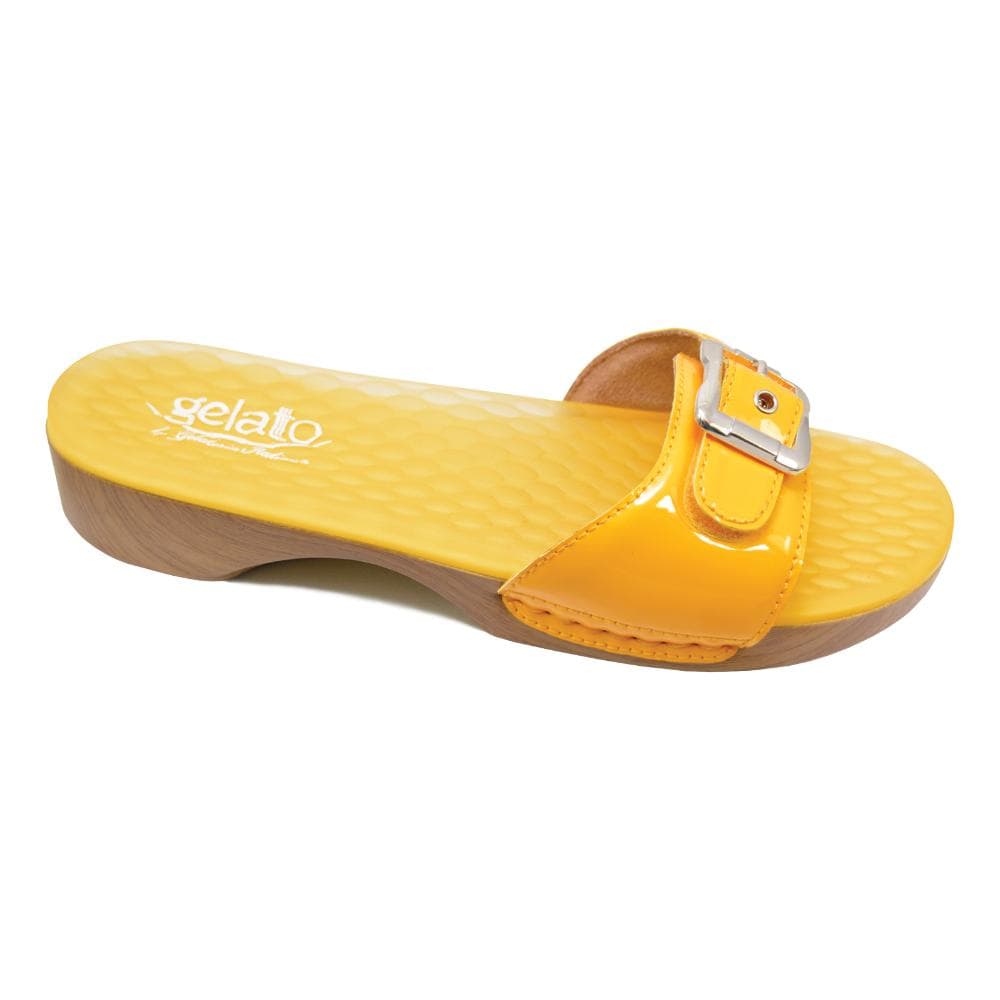 ZOCCOLO SOLE MIO 2,0 YELLOW CON PLANTARE IN GEL 39-40