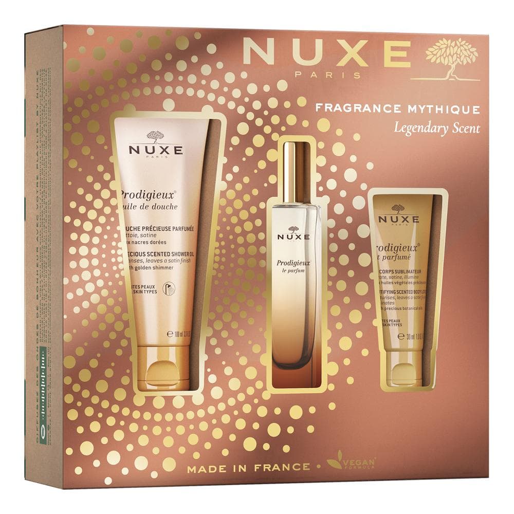 Nuxe cofanetto profumo prodigioso fragranza mistica 3 prodotti