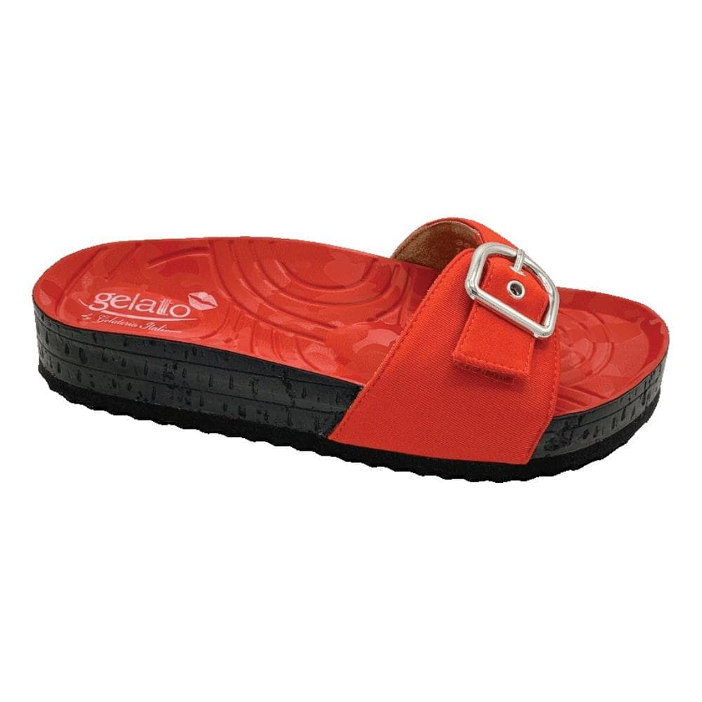 Gelattto Woodstock Kiss colore rosso - misura 35/36 - calzatura con plantare indossabile