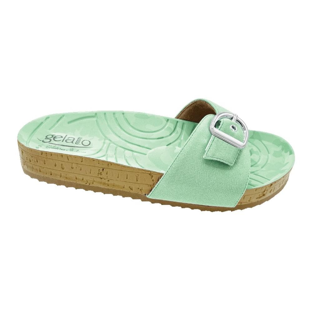 Gelattto Woodstock camouflage colore acqua - misura 35/36 - calzatura con plantare indossabile