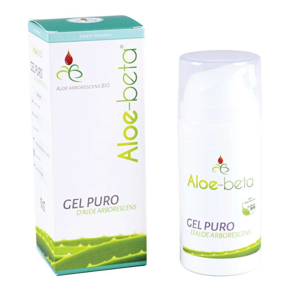 Aloe Beta Gel Puro Aloe Arborescens, 12 bustine da 10ml