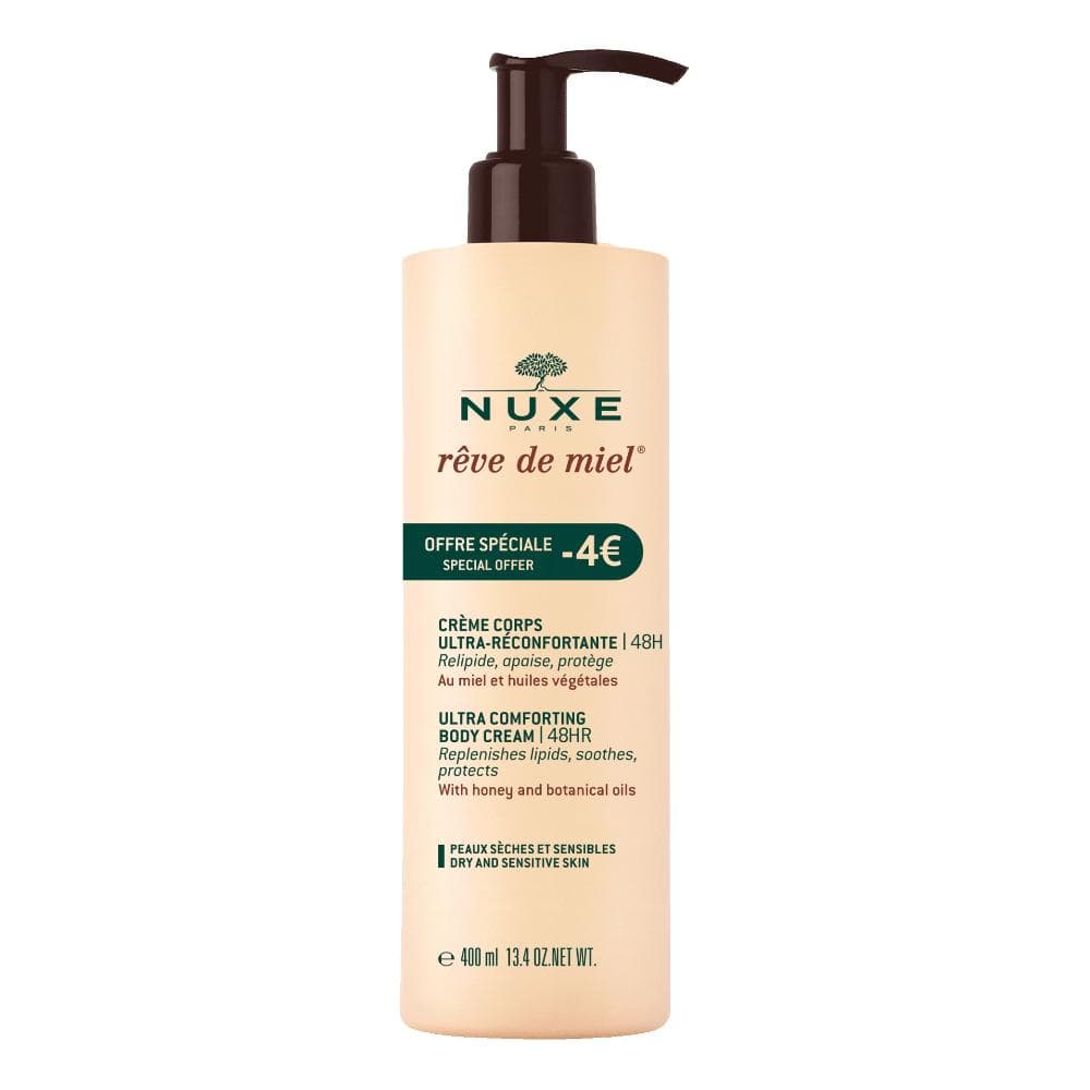 Nuxe reve de miel creme corps 400 ml promozione