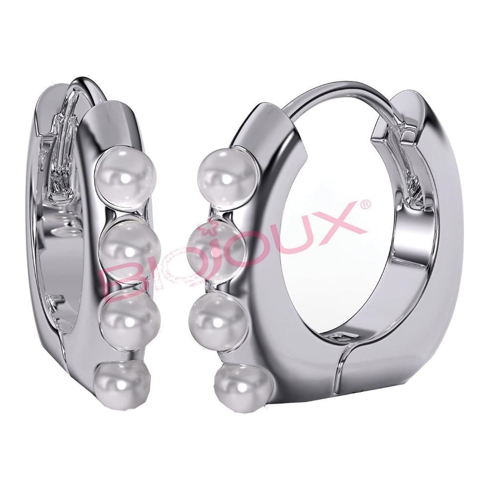 Bjt316 Orecchini Dolores Pearl Stainless Steel