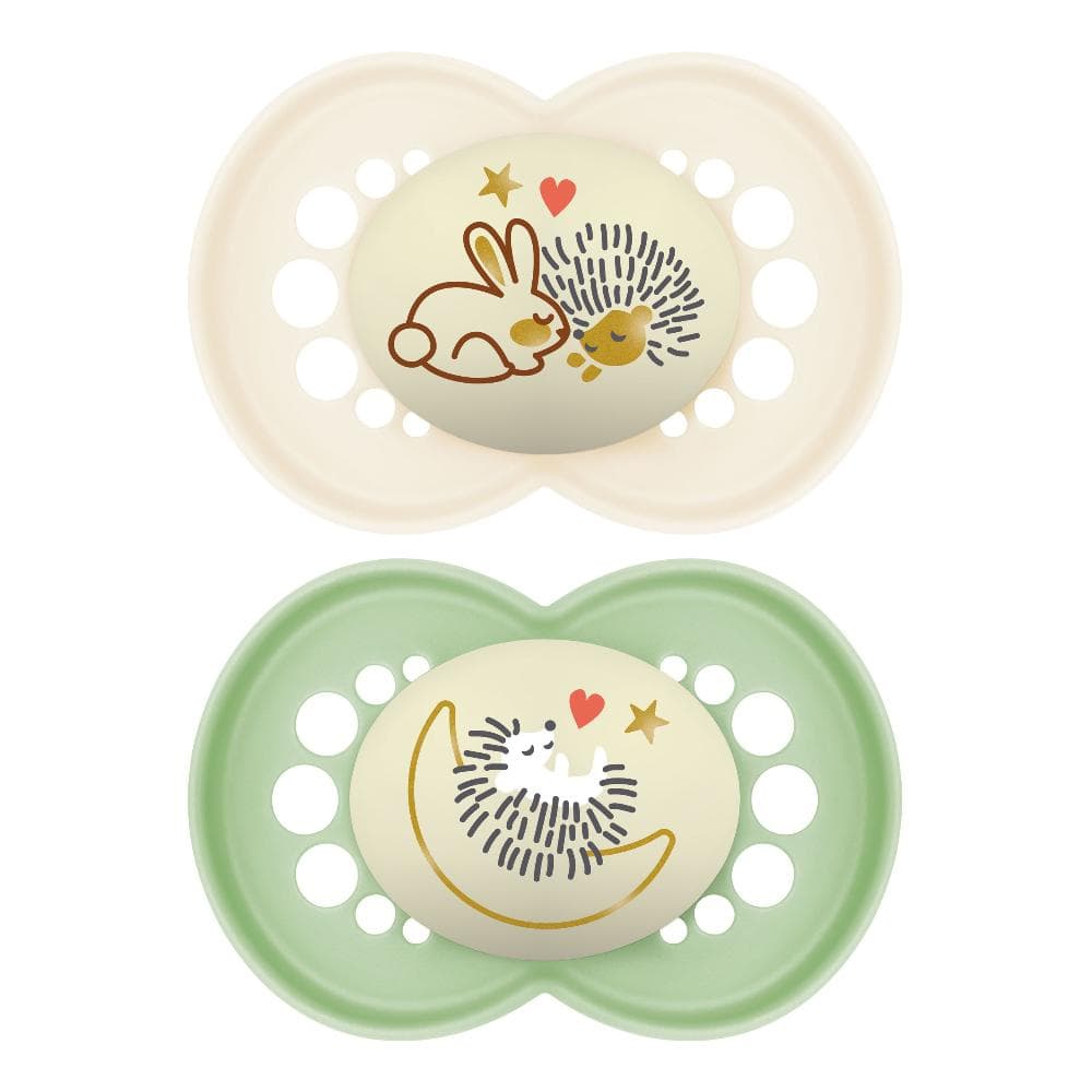 Mam succhietto original night 16+ bio-circolare caucciu confezione doppia neutro