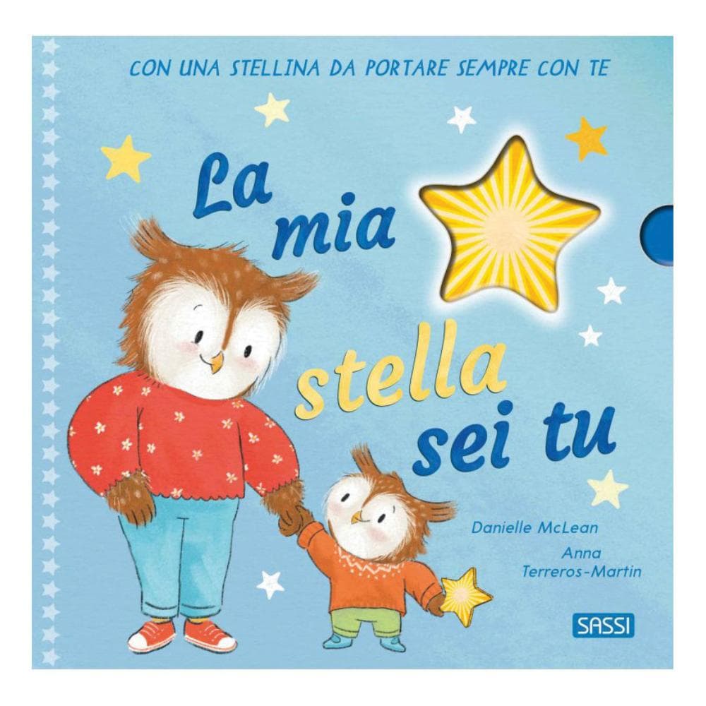 La mia stella sei tu - libro + cuoricino di legno