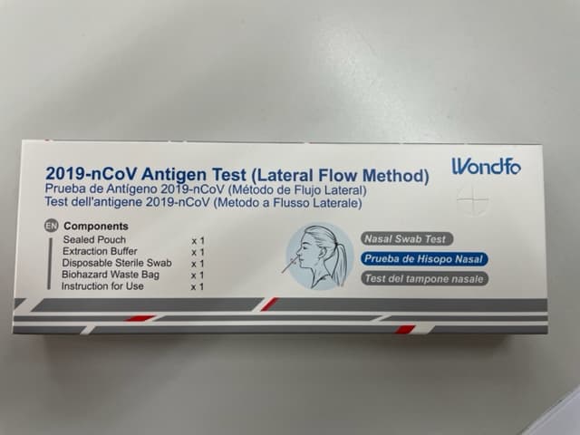 AutoTest Tampone Antigenico Rapido Covid-19 Fai da Te