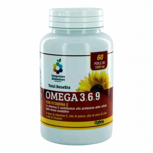 Omega 3.6.9 Total Benefits 60 perle da 1000 mg