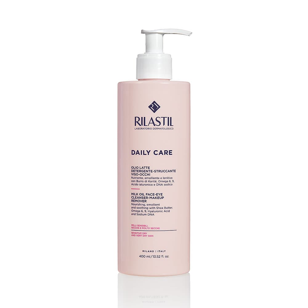 Rilastil Daily Care Olio Latte Detergente Struccante Pelli Secche 400 ml