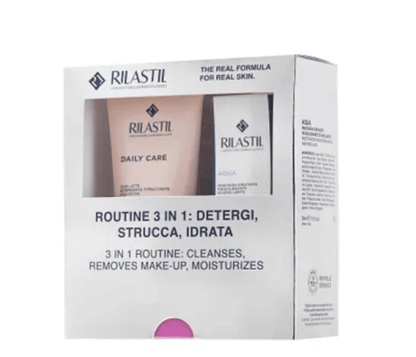 Rilastil Cofanetto Natale 3 In 1 Detergi Strucca e Idrata