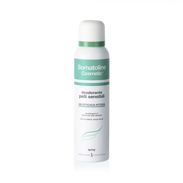 Somatoline deodorante spray per pelli sensibili 150 ml in offerta