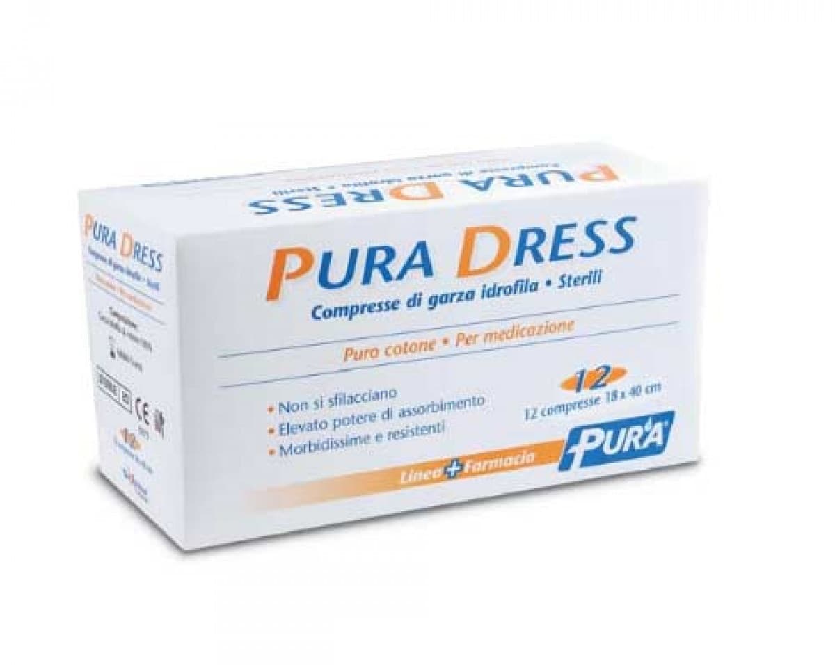 GARZA PURA DRESS 18X40CM 12PZ