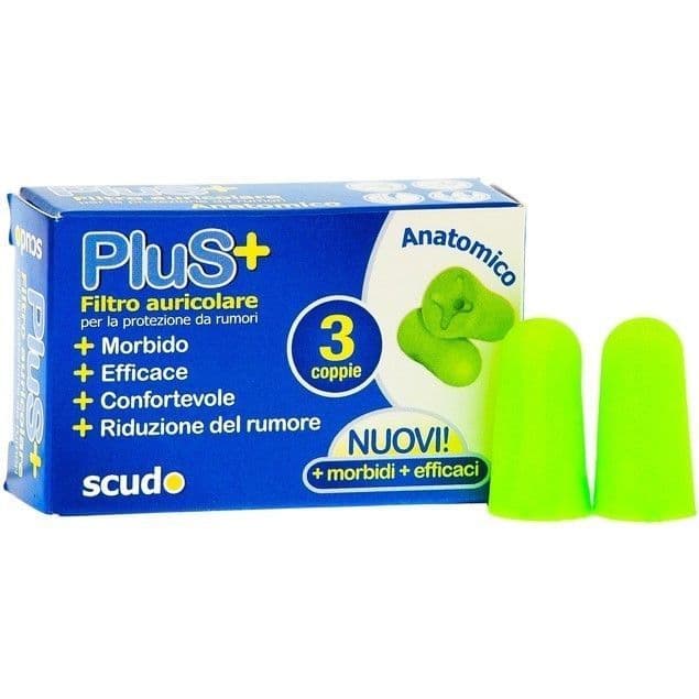 EARPLUG SCUDO PLUS 3 COPPIE 6P