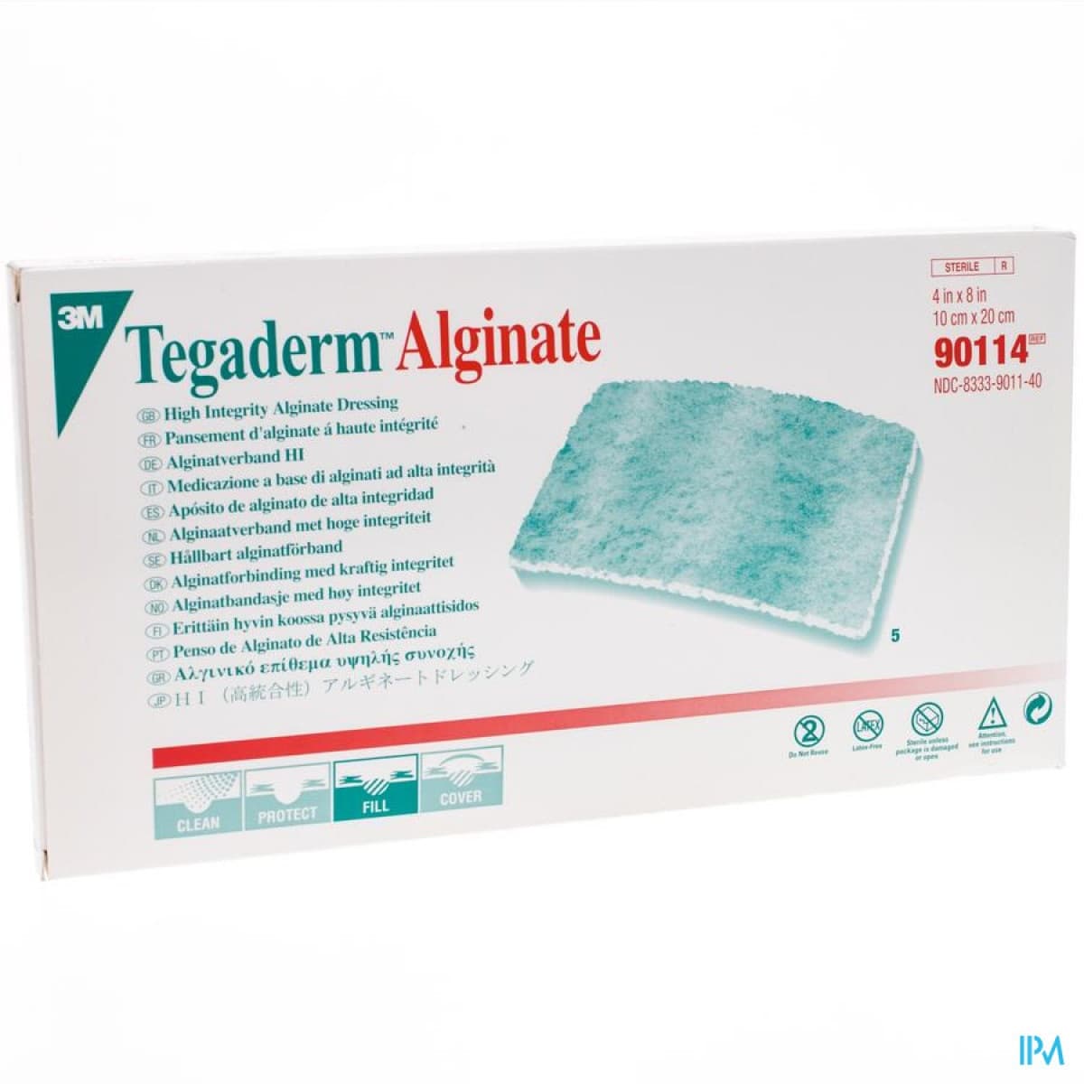 TEGADERM ALGINATE 10X20CM 5PZ