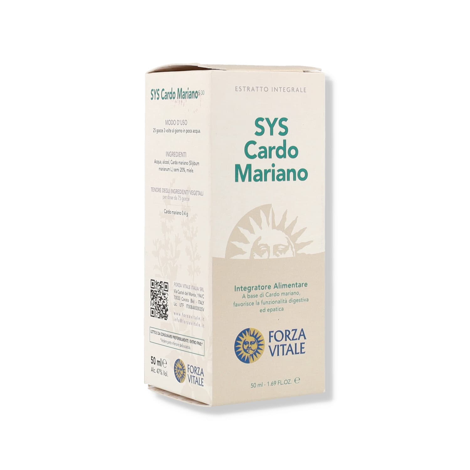 SYS CARDO MARIANO GOCCE 50ML