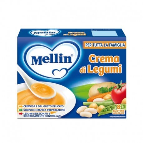 MELLIN CREMA LEGUMI 13BUSTX8G