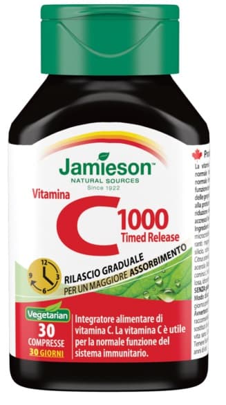 VITAMINA C 1000 TIM REL 100CPR