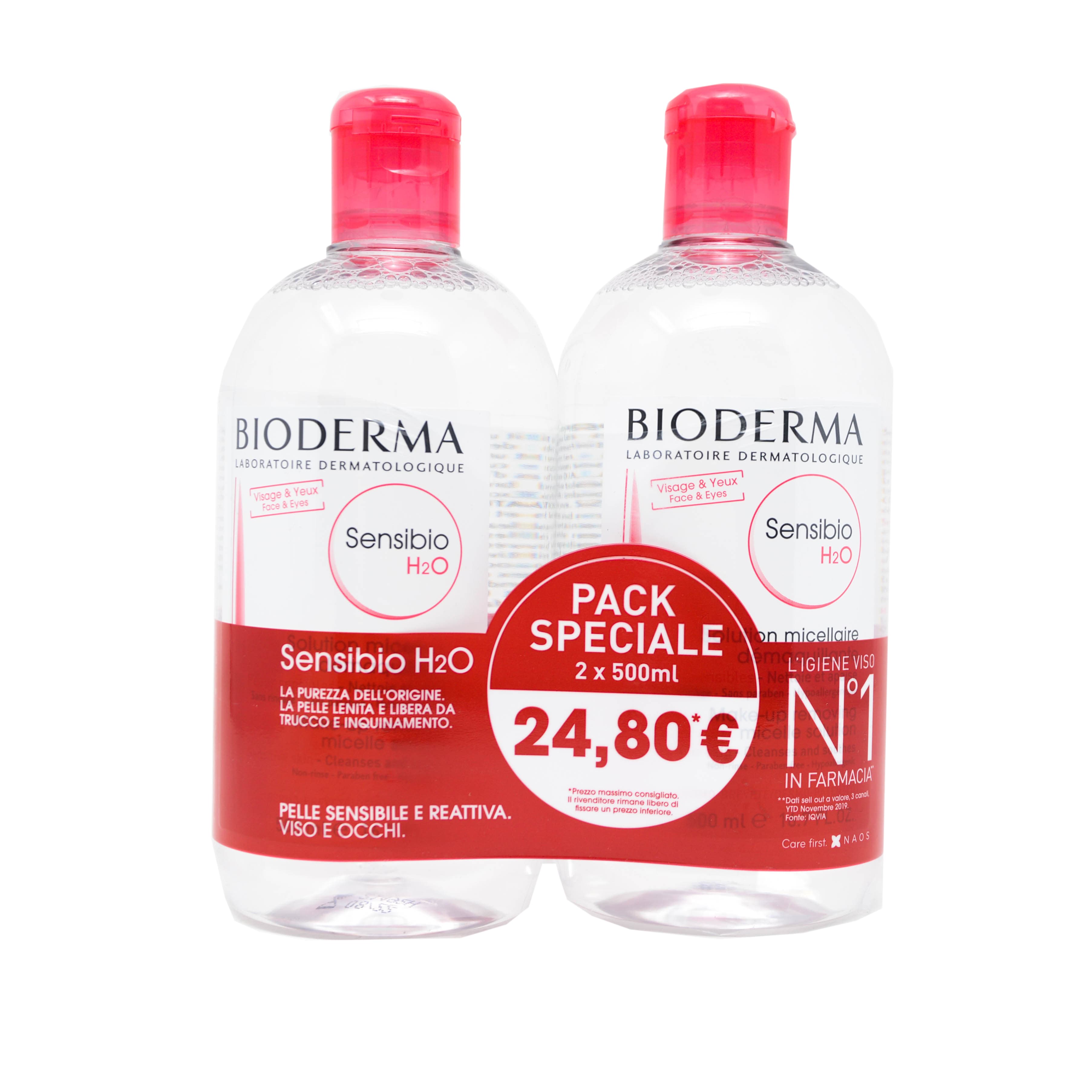 SENSIBIO H2O 500ML BIPACK