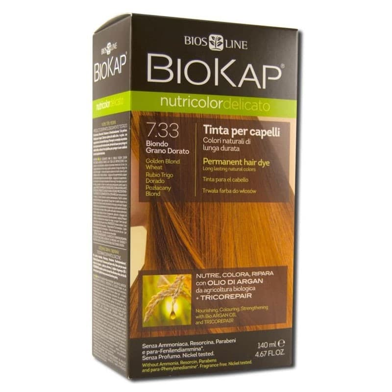 Biokap Nutricolor Delicato 7.33 Tinta Per Capelli Biondo Dorato