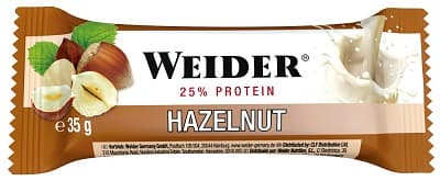 WEIDER FITNESS BAR HAZELNUT36G