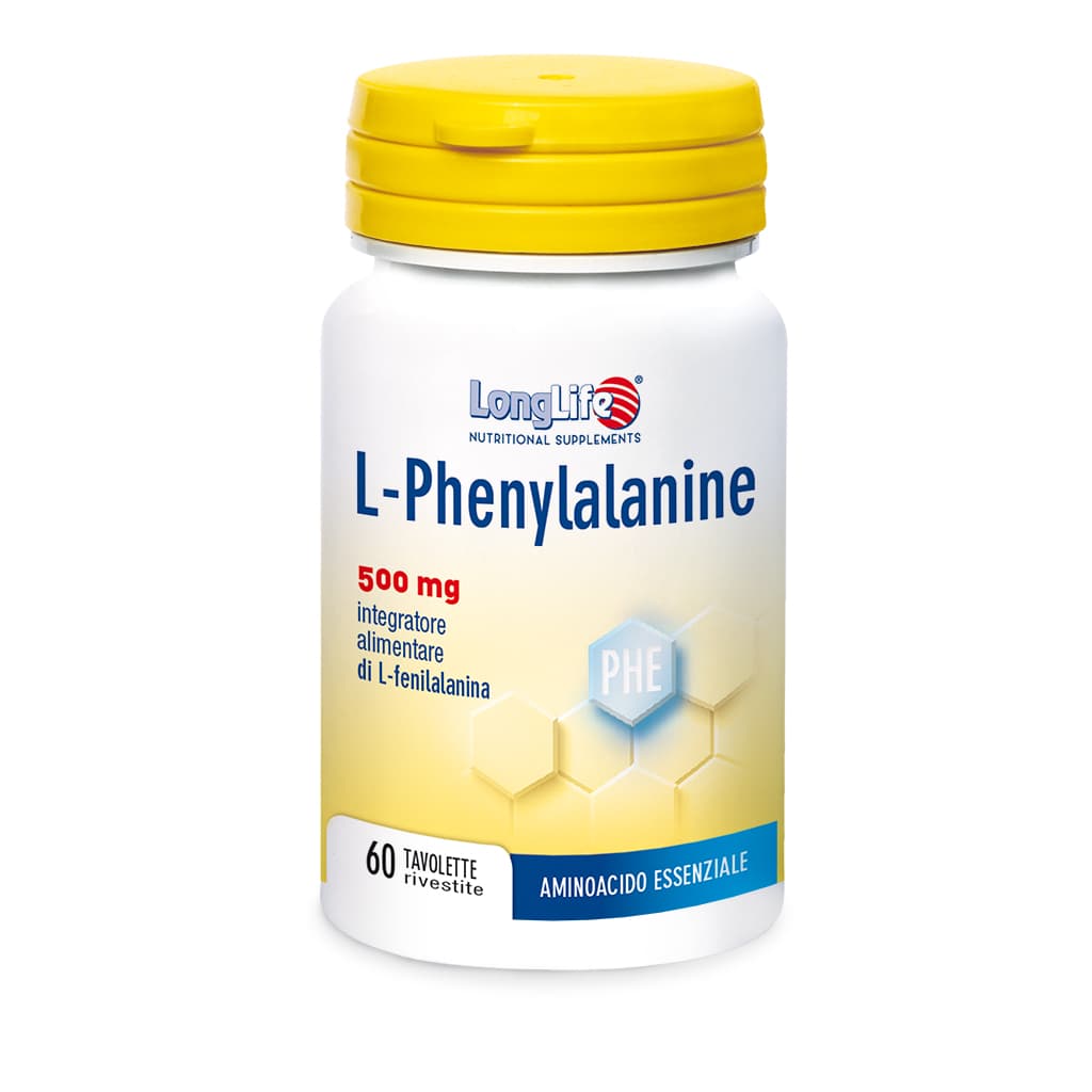 LONGLIFE L-PHENYLAL 500MG 60TA