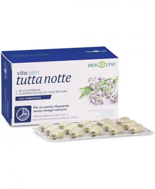 VITACALM TUTTA NOTTE MEL 60CPR
