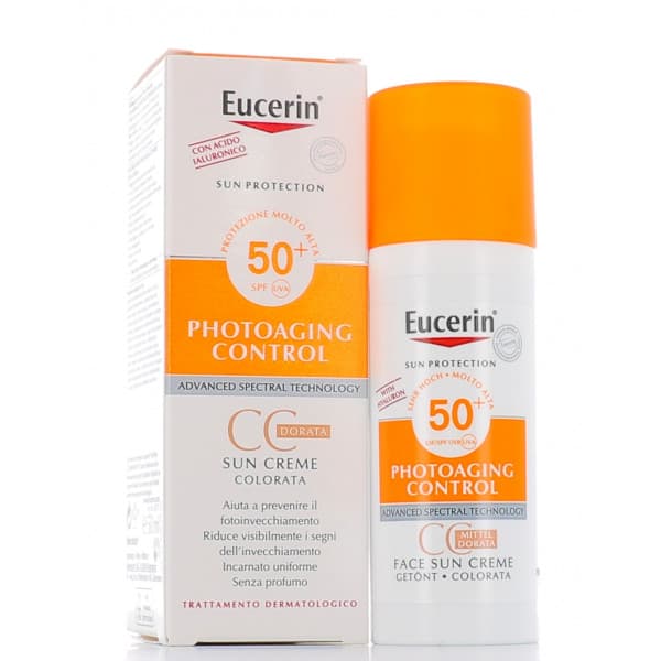 Eucerin Photoaging Control Sun CC Creme Dorata SPF 50+