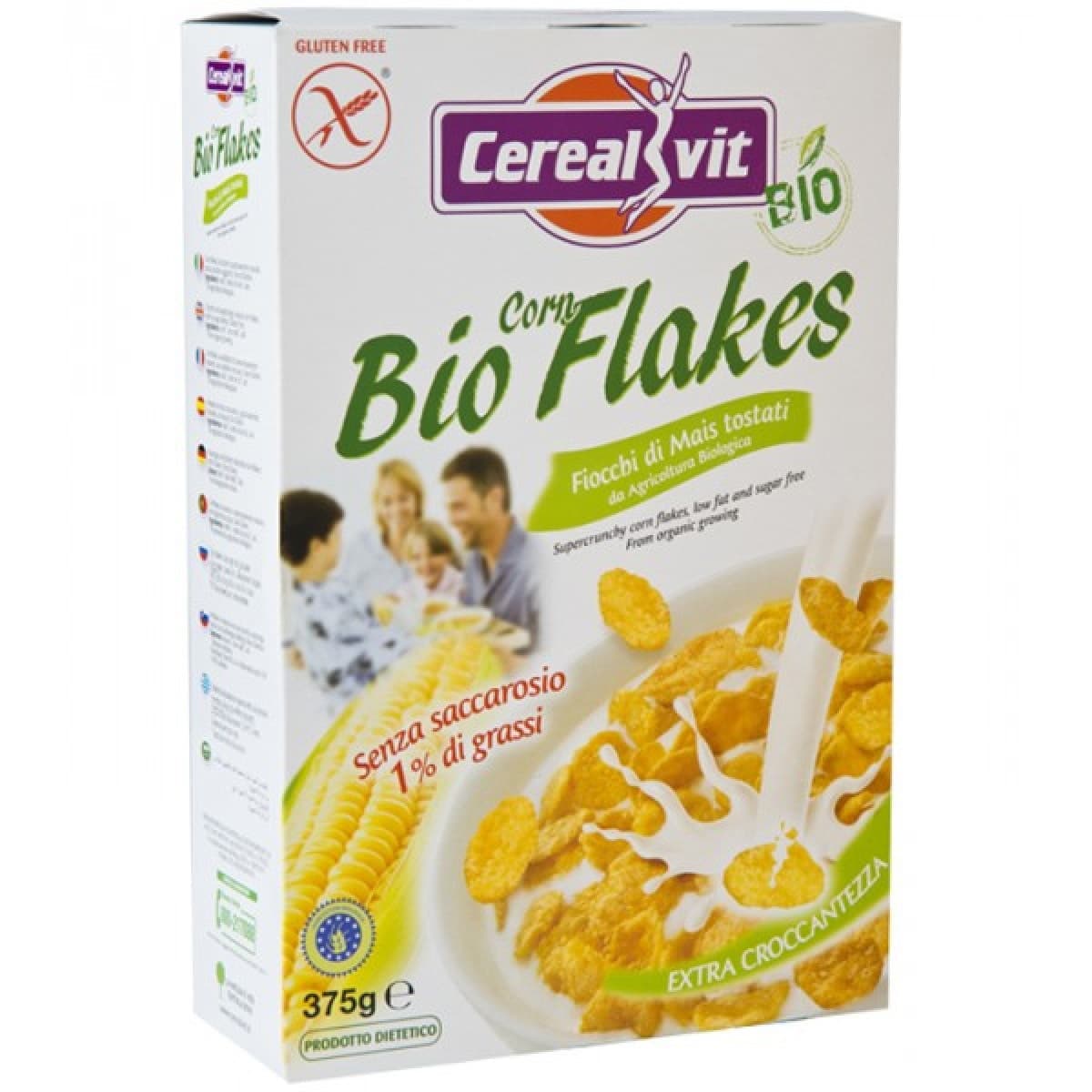 DIETOLINEA BIO CORN FLAKES 375
