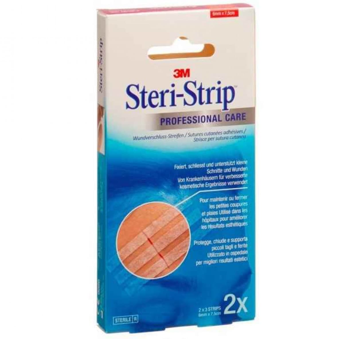 STERISTRIP SKIN 6X75MM 6STR