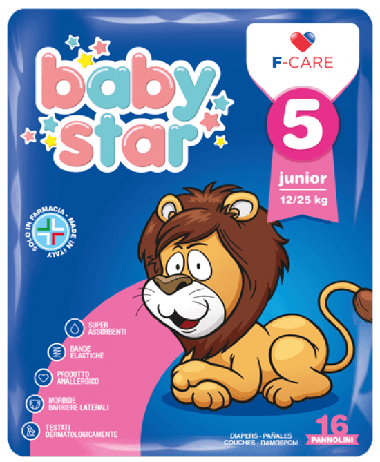 BABYSTAR JUNIOR PAN.12/25KG T