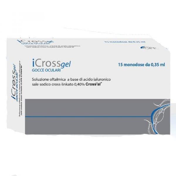 ICROSS GEL MONODOSE 15OFTIOLI