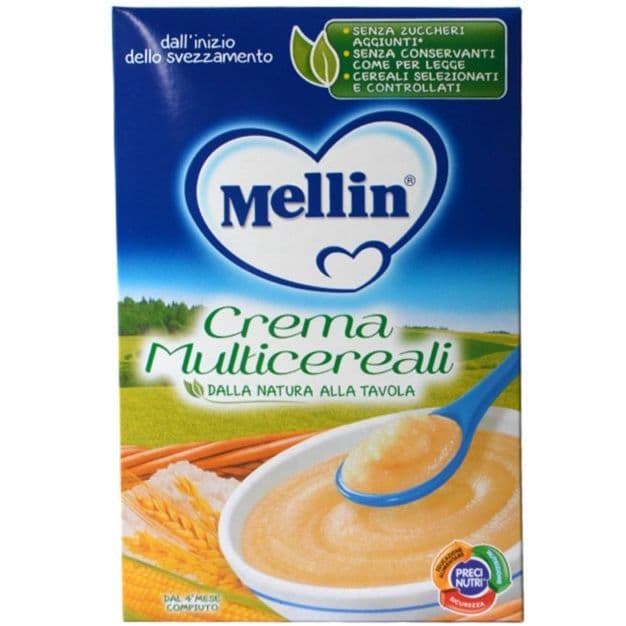 Mellin Crema Multicereali 200 G