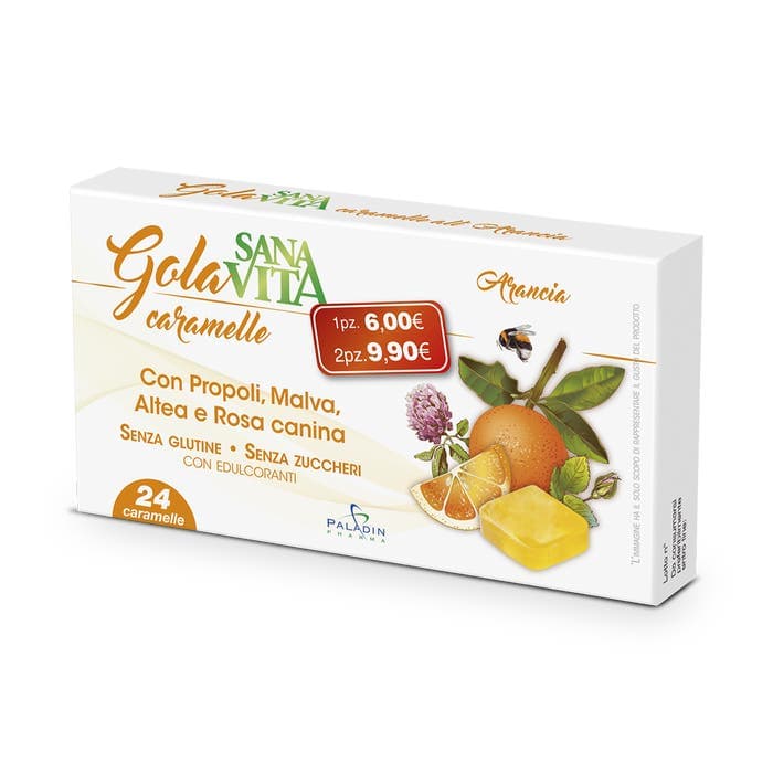 SANAVITA GOLA ARANCIA 24CPR
