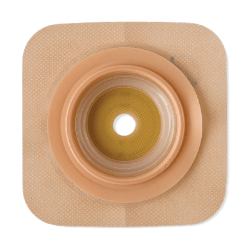 Placca Convessa Natura+ Dimensione Esterna 11,2x11,2 cm Flangia a Soffietto Diametro 57 mm Foro Ritagliabile 13-35 mm 5 Pezzi